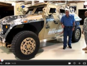 auto americká armáda FED VIDEO: FED - obrněný hybrid pro americkou armádu