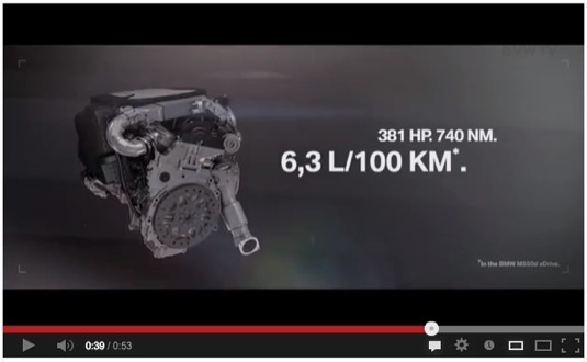 auto BMW TwinPower Turbo M550d xDrive