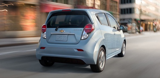 auto Chevrolet Spark EV elektromobil elektrické auto
