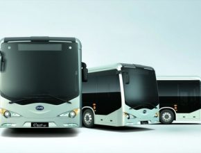 auto elektrobusy BYD elektrický autobus USA Long Beach