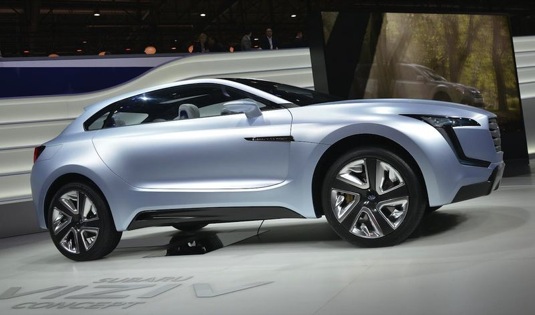 auto Subaru VIZIV diesel plug-in hybrid koncept