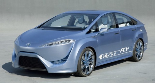 auto Toyota FCV-R auto na vodík koncept