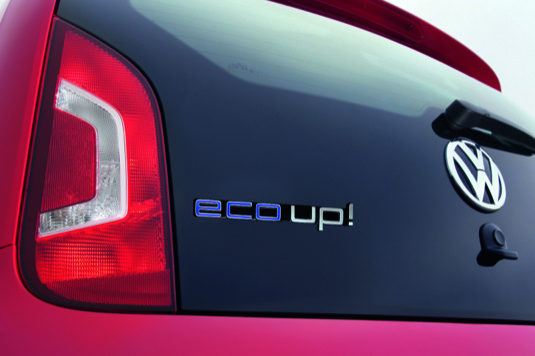 auto Volkswagen Eco Up auto na plyn CNG zemní plyn