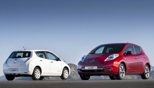 auto elektromobil Nissan Leaf
