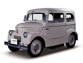 auto elektromobil Nissan Tama Japonsko 1947