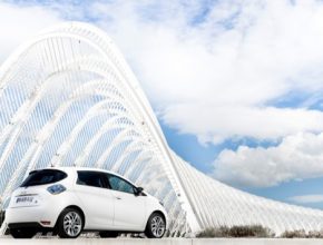 auto poslechněte si futuristický elektromobil Renault Zoe
