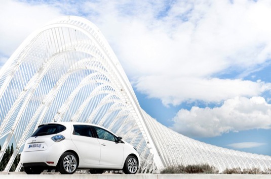 auto poslechněte si futuristický elektromobil Renault Zoe