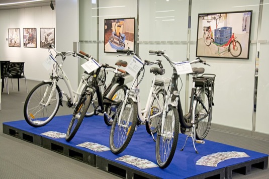 Elektrokola na výstavě elektromobility v Praze