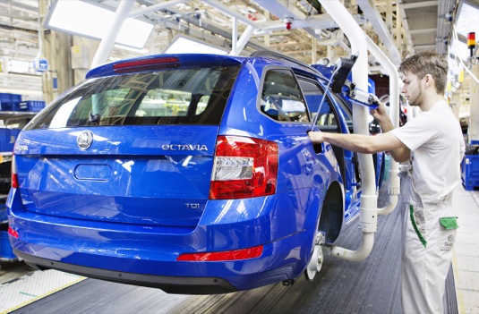 auto Škoda Octavia Combi výroba Mladá Boleslav Škoda Auto