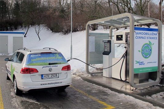 CNG stanice Písek