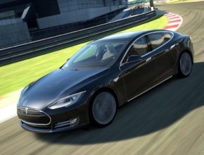 auto elektromobil Tesla Model S Gran Turismo 6 Sony hry