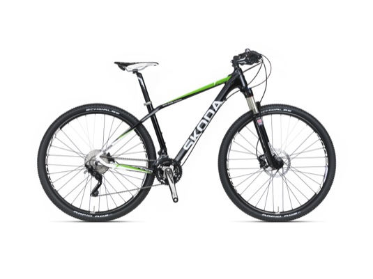 auto jízdní kolo Škoda Bike Elite 2013