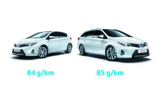 auto Toyota Auris Touring Sport hybridní auta