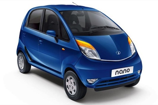 auto Tata Nano 2013 blue
