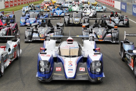 auto Le Mans Toyota Racing Team