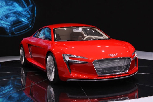 auto elektromobil Audi R8 e-tron supersportovní elektrické auto prototyp