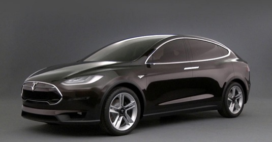 auto elektromobil Tesla Model X elektrické SUV