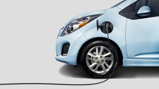 auto rychlodobíjení elektromobilu Chevrolet Spark EV