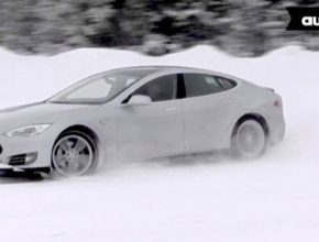 auto video elektromobil Tesla Model S Norsko test