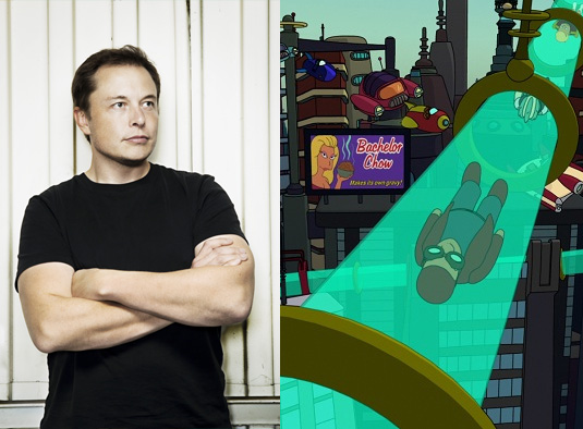 auto Elon Musk Hyperloop Hypersmyčka