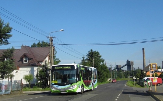 auto Ostrava elektrobus CitySmile