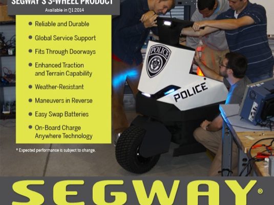 auto Segway tříkolka