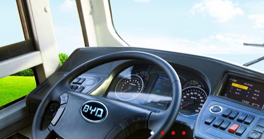 auto elektrobus BYD Čína Tel Aviv