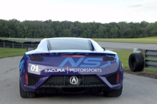 auto Honda Acura NSX prototyp