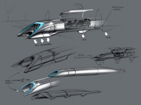 Hyperloop Elon Musk nová dimenze dopravy