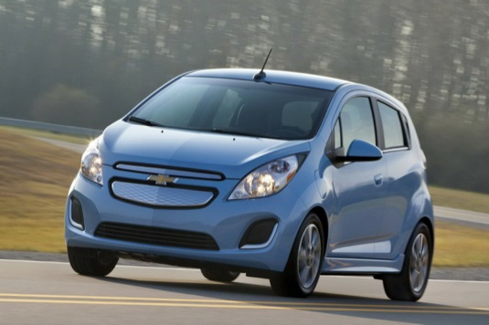 auto Chevrolet Spark EV elektromobil