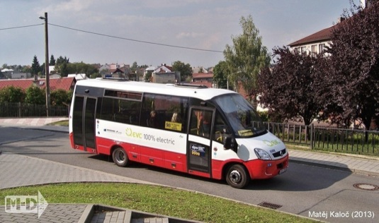 auto elektrobus Rošero First Electric elektrický autobus EVC Group