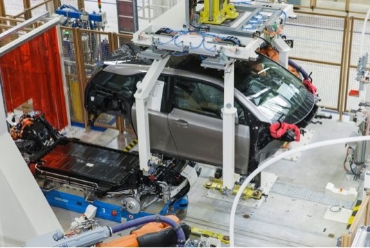 auto BMW výroba elektromobilu i3