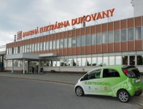 elektromobil Peugeot iOn u jaderné elektrárny Dukovany