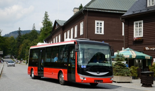 elektrobus SOR Arriva Moravia