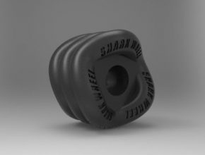 auto revoluční kolo Shark Wheel skateboard