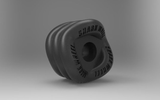 auto revoluční kolo Shark Wheel skateboard