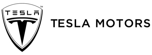 auto Tesla Motors logo velké znak