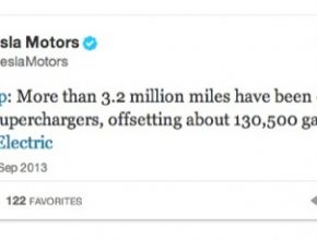 auto Tesla Motors twitter supercharger