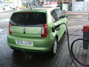 auto Škoda Citigo CNG test