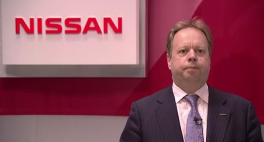 auto Andy Palmer Nissan vice prezident