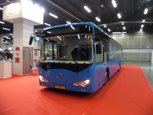 auto autobus TransExpo 2013 elektrický autobus BYD