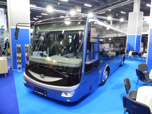 auto elektrický autobus elektrobus SOR EBN 8