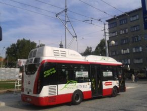 auto elektrobus Rampini Brno
