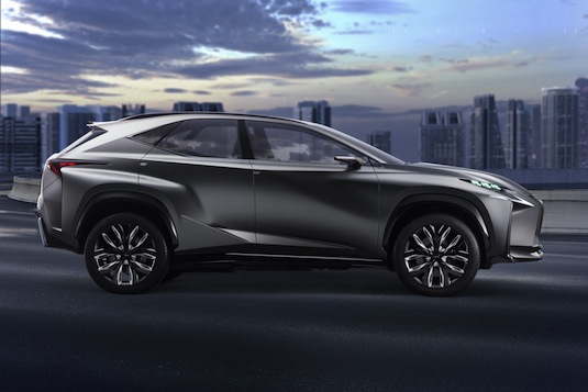 auto hybridy Lexus LF-NX Turbo