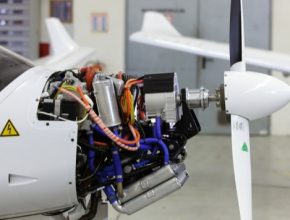 letecký motor elektrický hybridní