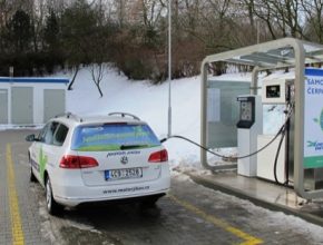 CNG stanice Jihočeský kraj Jindřichův Hradec zemní plyn auto