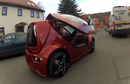 auto Colibri mikro-elektromobil elektrické auto