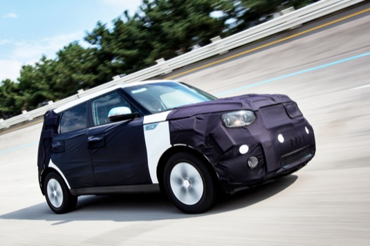 auto elektromobil Kia Soul EV Evropa 2014