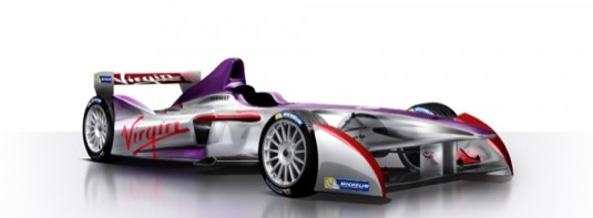 auto Formule E elektrická formule Virgin Racing