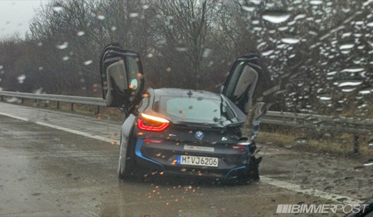 auto BMW i8 crash Bimmerpost plug-in hybrid